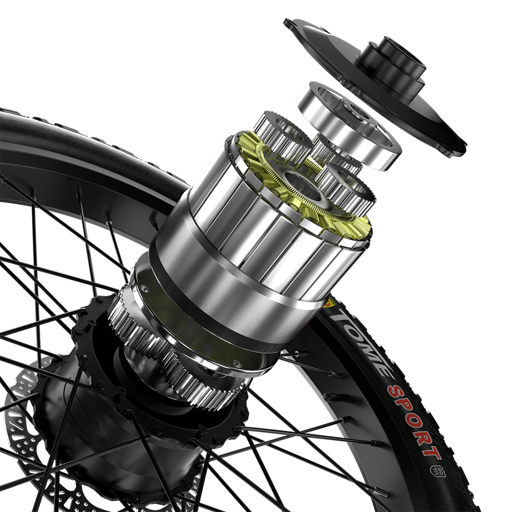 Shengmilo S700 26" 48V 1000W x2 Dual Motor Electric Bike