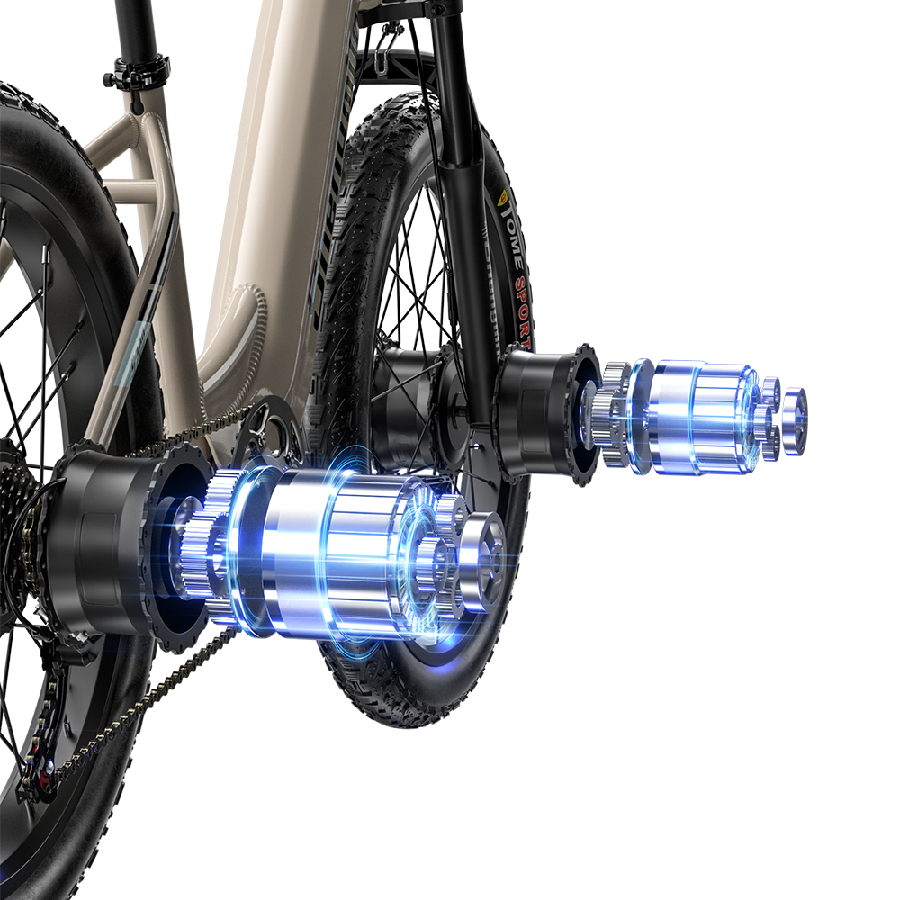 Shengmilo S700 26" 48V 1000W x2 Dual Motor Electric Bike