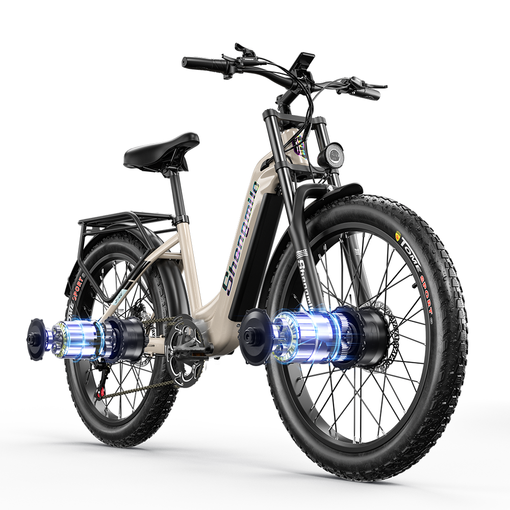 Shengmilo S700 26" 48V 1000W x2 Dual Motor Electric Bike