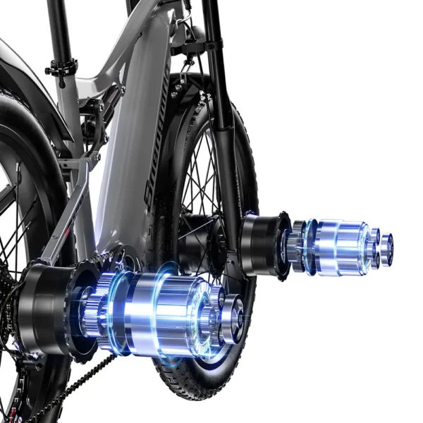 Shengmilo S600 48V 2000W Dual Motor Electric Bike