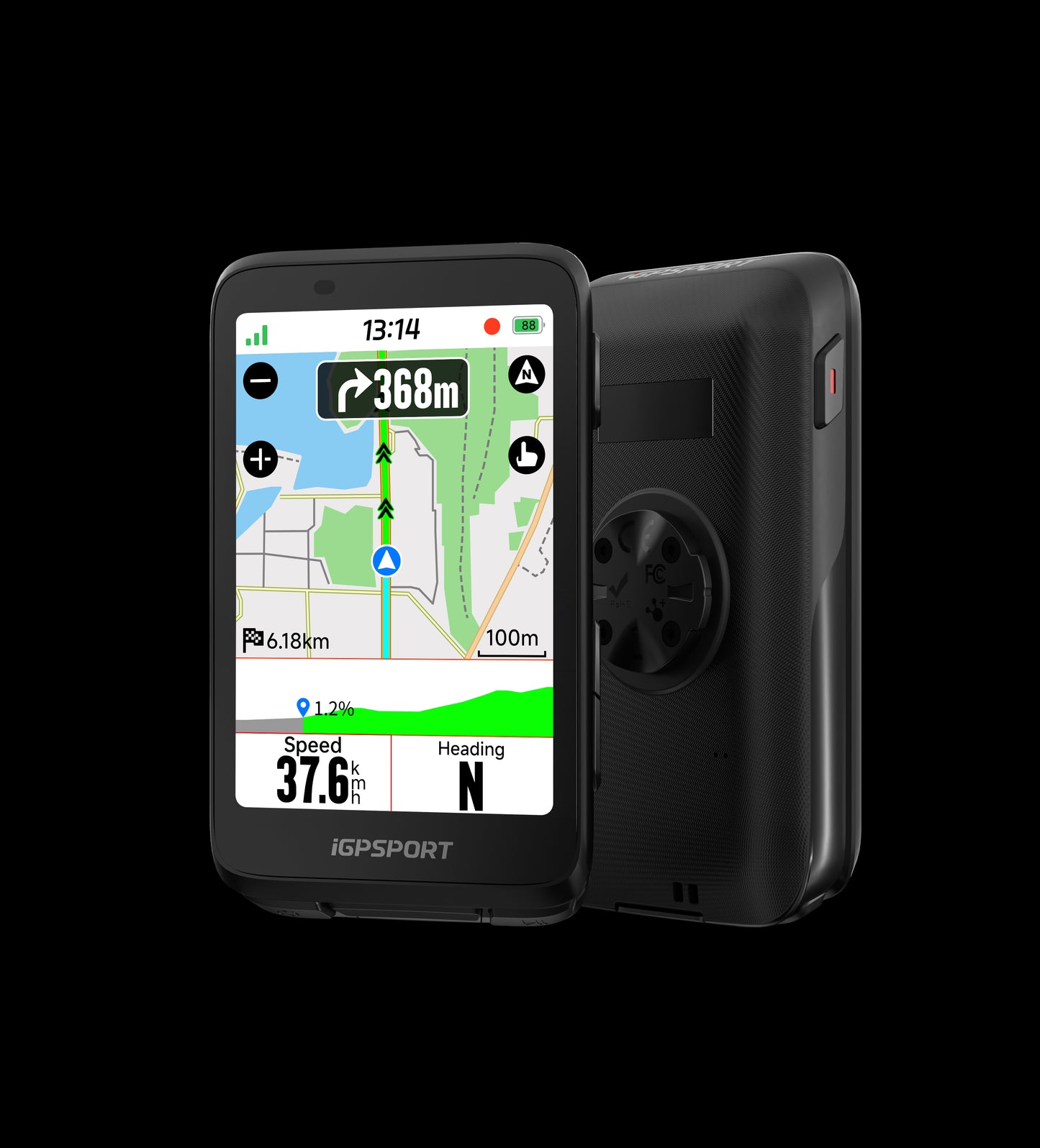iGPSport BiNavi Wireless GPS Bike Computer