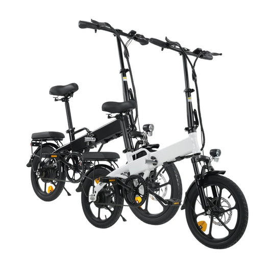 isinwheel U3 16" 36V 250W Electric Folding Bike E-Bike Power-Assisted Bicycle