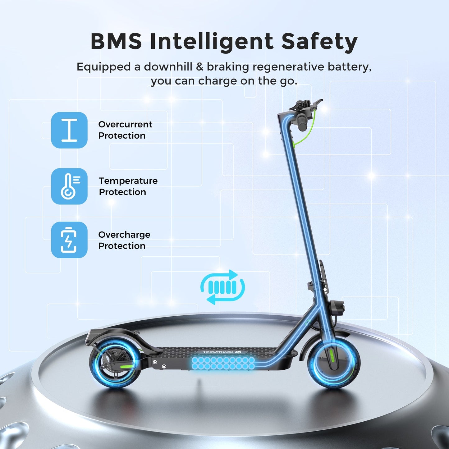 isinwheel S9Pro S9Max 350W/ 500W Electric Scooter
