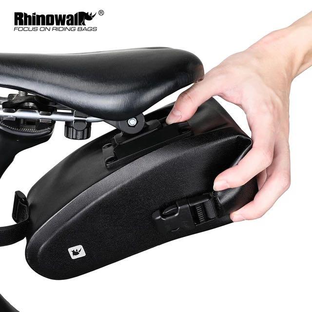 Rhinowalk 1.2L bicycle tail bag quick release buckle