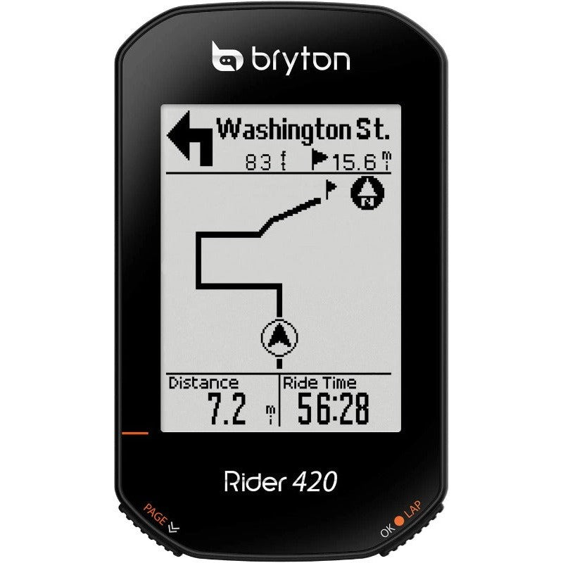 Bryton Rider 420 Wireless Cycling Computer GPS Bike Computer International Ver.