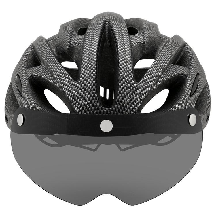Cairbull ALLROAD Adult All road Bike Helmet Rear LED Light Magnetic Sun Visor