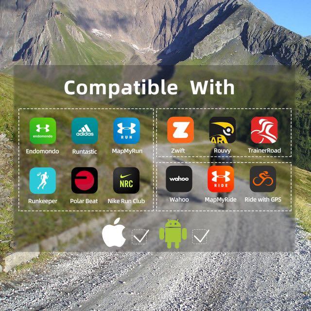 Cycplus M2 cycling computer Bike Computer Speed / Cadence HRM Bundle