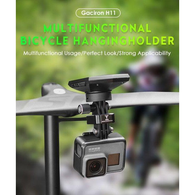 Aluminum alloy extension frame for Gaciron H11 wind-breaking handlebar
