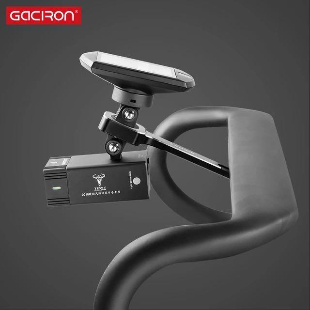 Aluminum alloy extension frame for Gaciron H11 wind-breaking handlebar