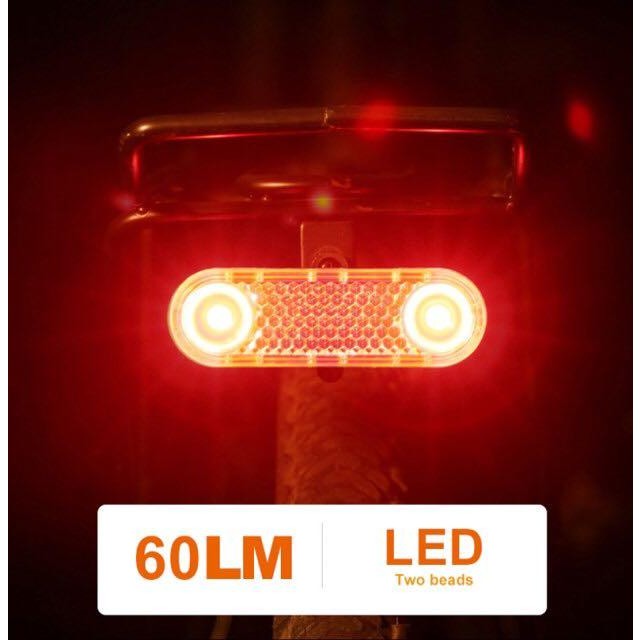 Gaciron W12B Reflective Bike Tail Light Smart Brake Waterproof USB Rechargeable Bike Reflector Tail LED Light