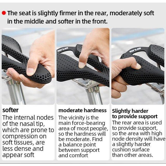 GUB 3D Printing Bicycle Saddle Ultralight
