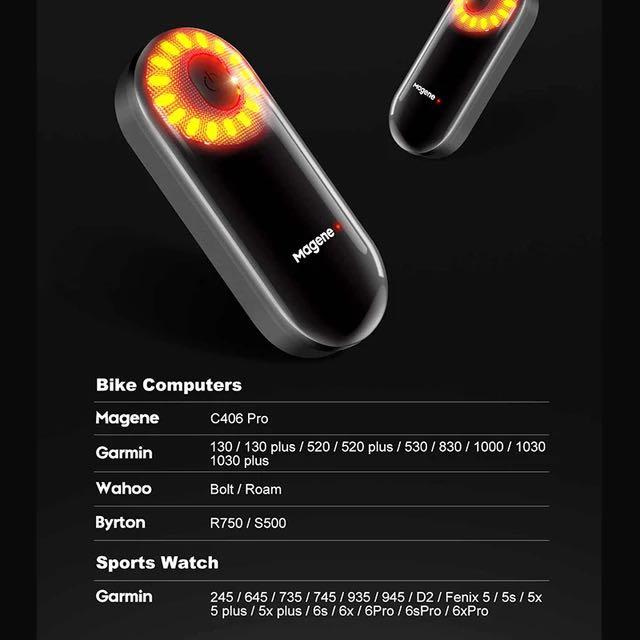 Magene L508 Smart Radar Tail Light Waterproof