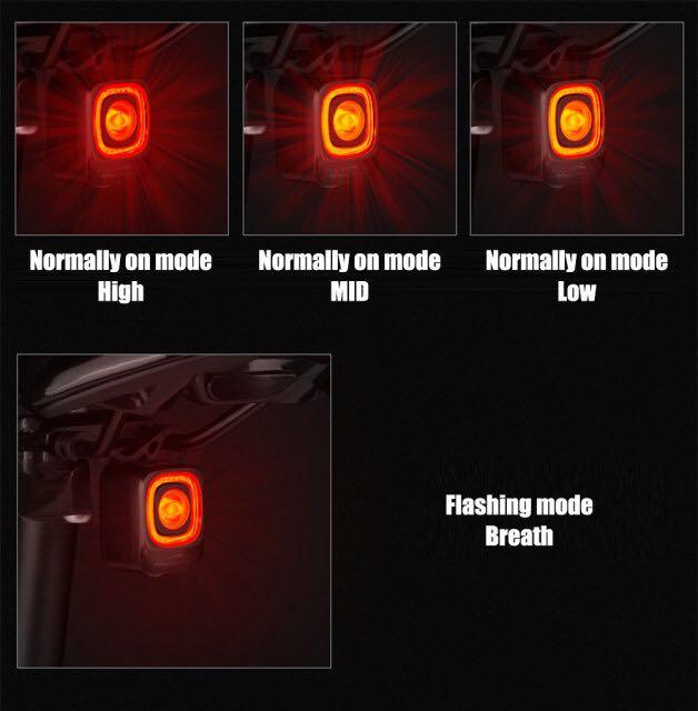 Magicshine SEEMEE 200 Highway Smart Bicycle Tail Light Induction Tail Light USB Charging Smart Tail Light