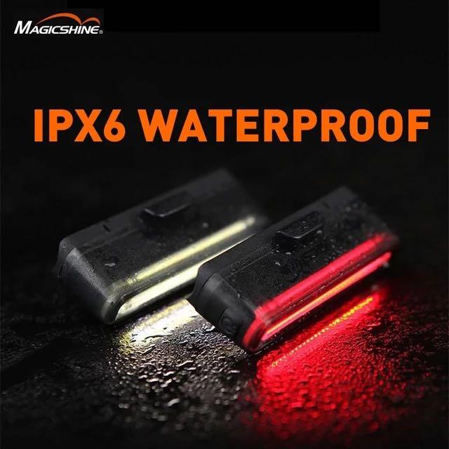 Magicshine SeeMee 30 Bicycle Headlight Taillight Set USB Charging IPX6