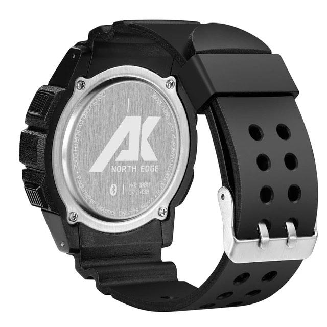 North Edge AK Multi Functions Waterproof Bluetooth Connection Multi Function Outdoor Sports Watch Waterproof Bluetooth Connection
