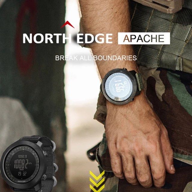 North Edge Apache Sports Watch Smart Watch Outdoor Mountaineering Running War Game