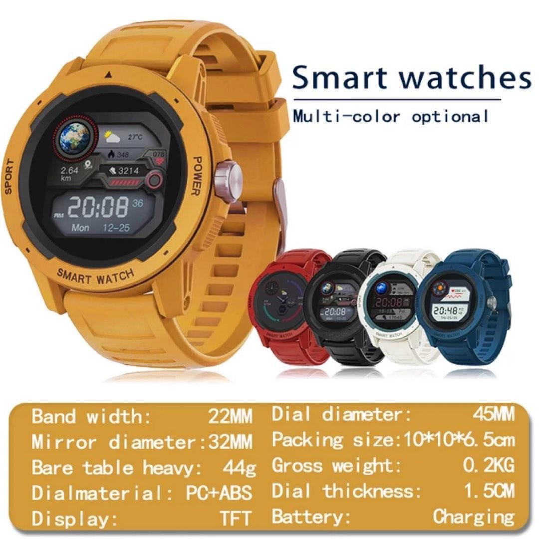 North Edge MAR2 Smart Watch Tactic Waterproof Outdoor Smart Waterproof Watch Tactical Sports Outdoor Watch
