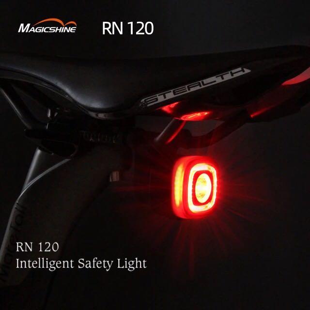 Magicshine RN120 Smart Bicycle Tail Light Sensitive Brake USB Charging Smart Tail Light