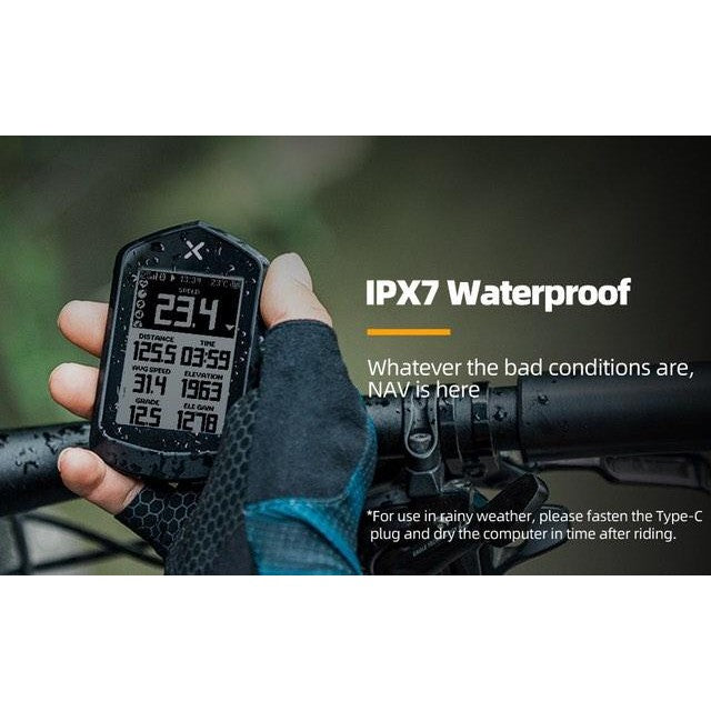 Xoss NAV Wireless Bike Computer Navigation Chinese-English Bilingual Positioning Waterproof GPS