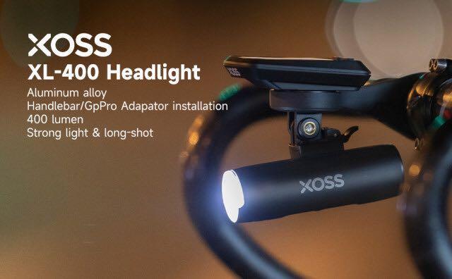 Xoss XL-400 400 Lumen Bike Head Light w/ Mount