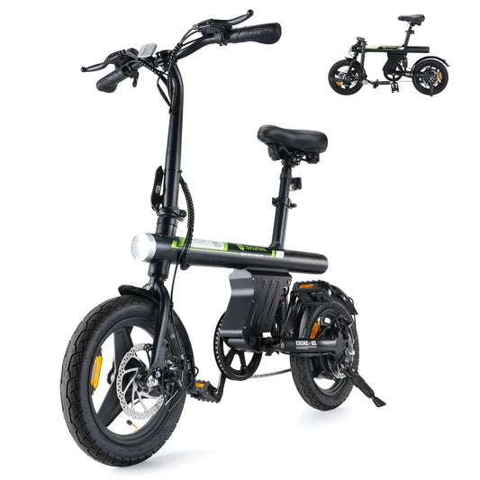 Isinwheel U1 14" 36V 250W hidden battery commuter electric bicycle