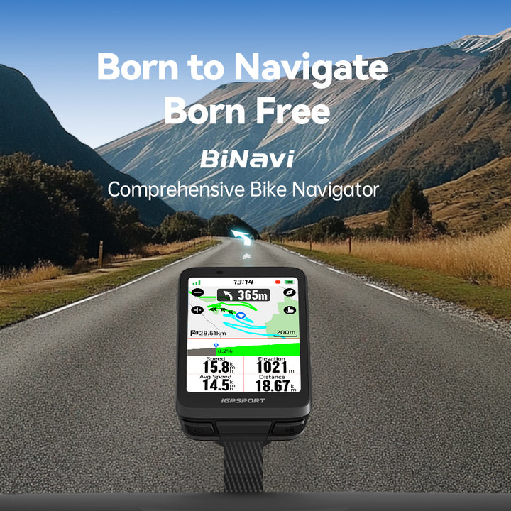 iGPSport BiNavi  Wireless GPS Bike Computer