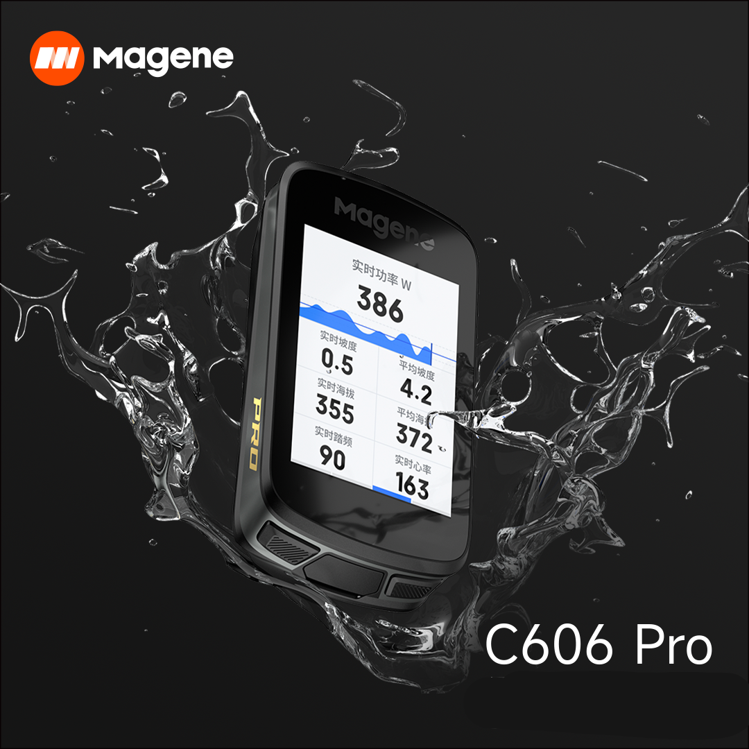 Magene C606 Pro Smart GPS Color Screen Cycling  Bike Computer Navigation English Chinese Version