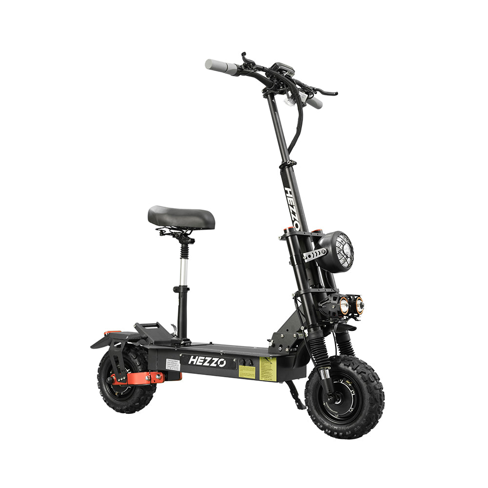 HEZZO F7 11" 3000Wx2 50V 45Ah Dual Motors Off-road Electric Scooter Escooter