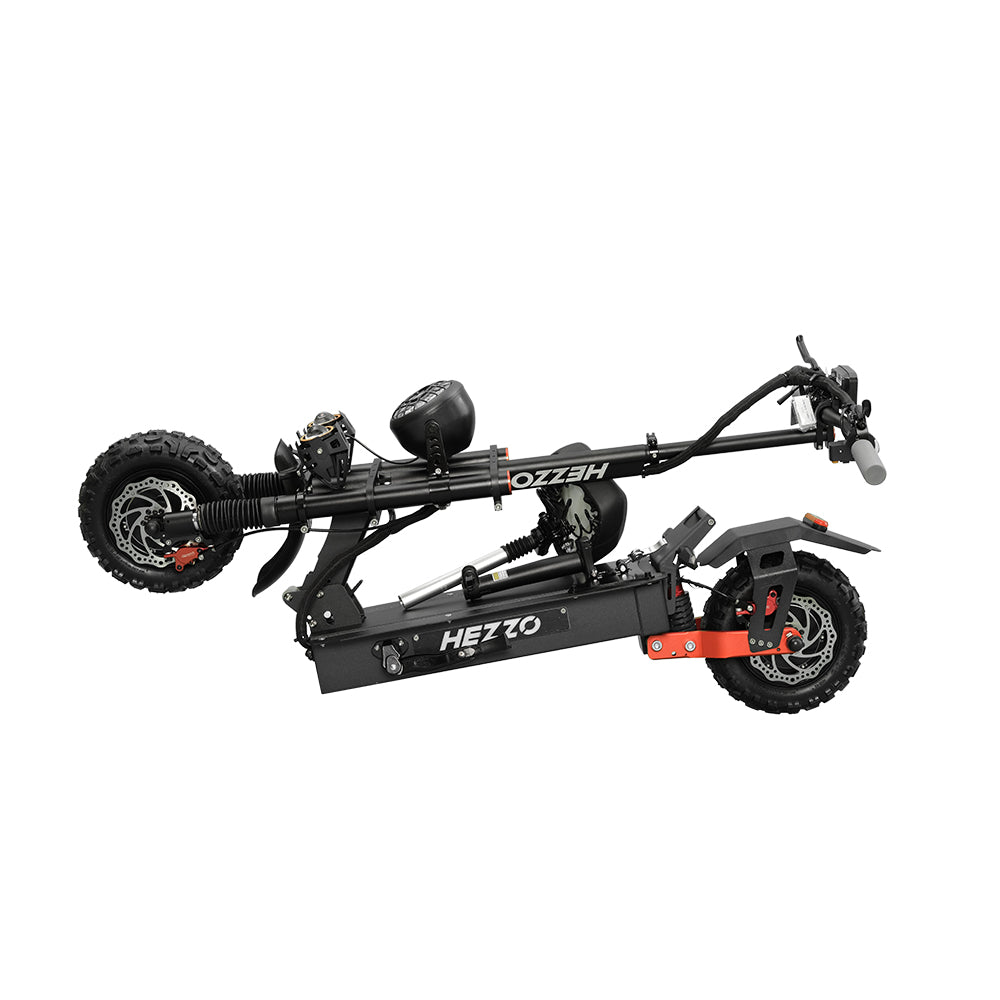 HEZZO F7 11" 3000Wx2 50V 45Ah Dual Motors Off-road Electric Scooter Escooter