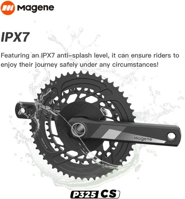 Magene P325CS Lite Crankset Rechargeable Power Meter