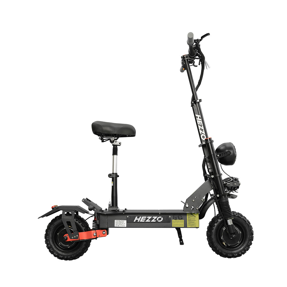 HEZZO F7 11" 3000Wx2 50V 45Ah Dual Motors Off-road Electric Scooter Escooter