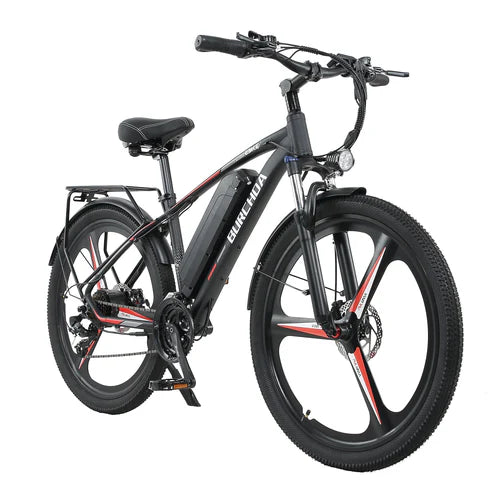 BURCHDA RX60 26" 500W Electric Mountai Power-Assisted Bike