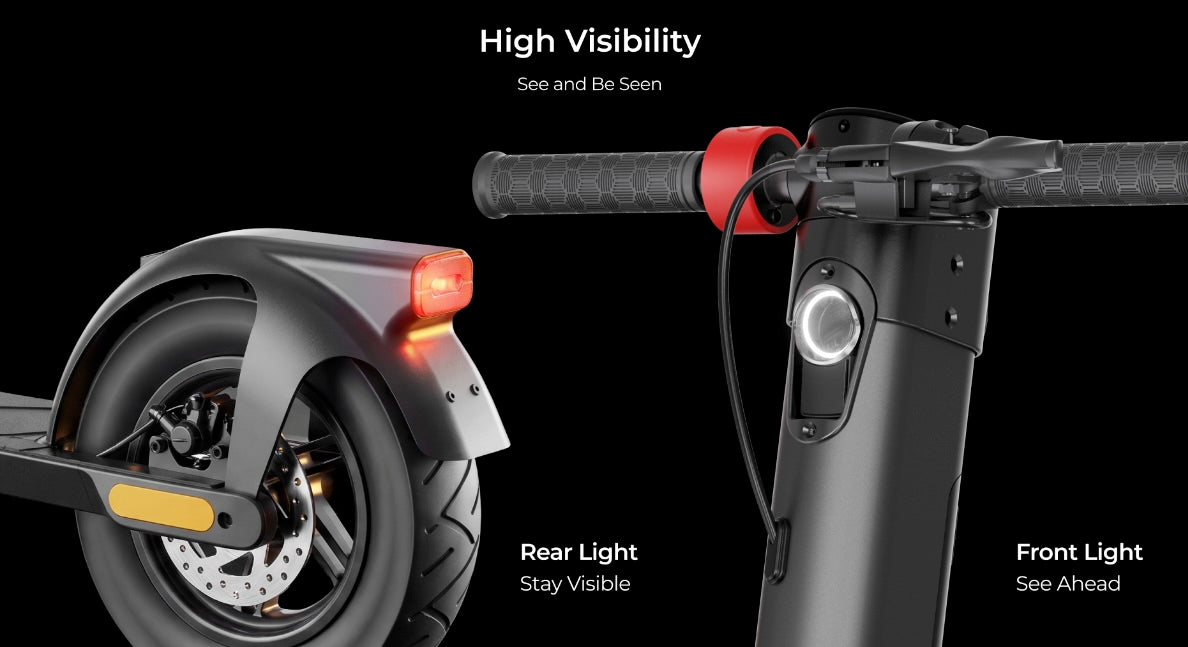 2026 HX D01 500W 9.6Ah 500W Electric Scooter Escooter