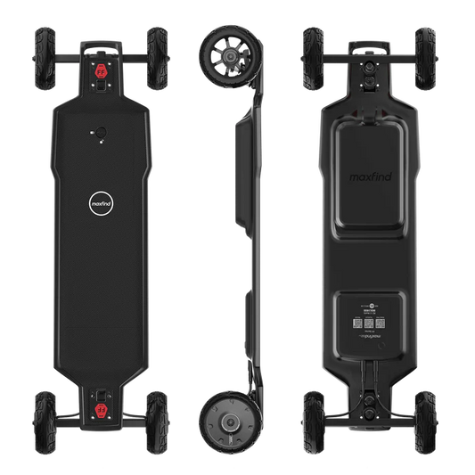 Maxfind FF AT Offroad All Terrain Electric Skateboard Remote Control 1500W x2 Dual motor Range 28km