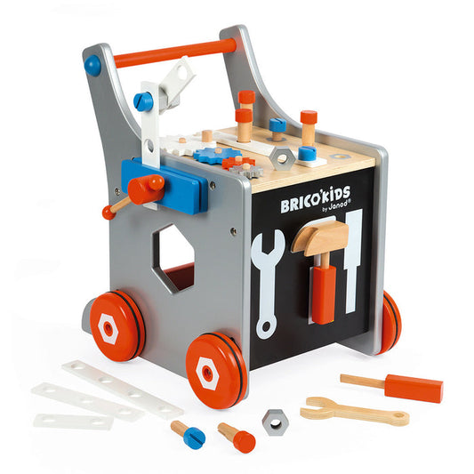 🇫🇷 Janod Brico’kids Magnetic DIY Trolley