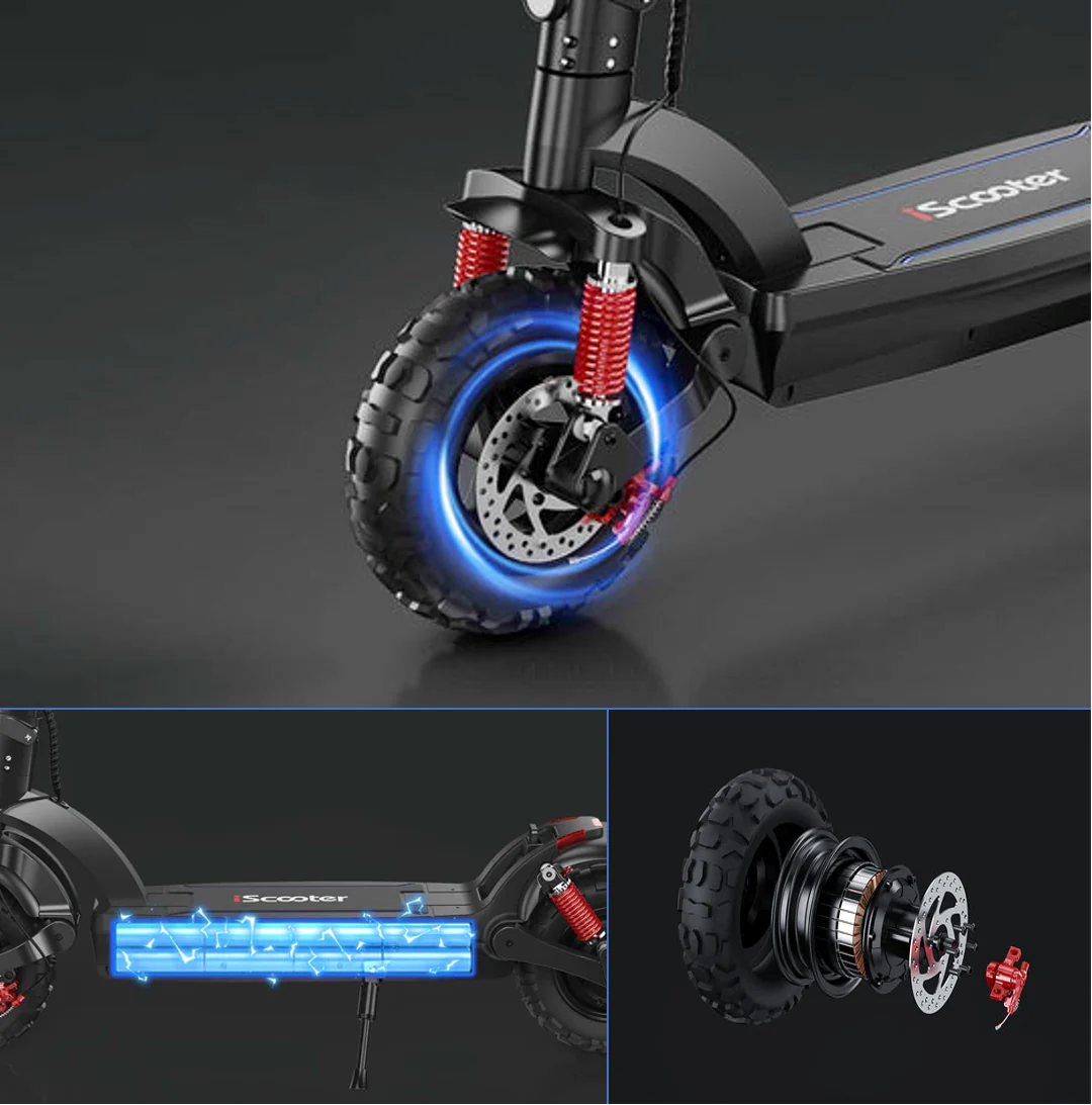 iScooter iX6 11" 1000W Off-road Electric Scooter