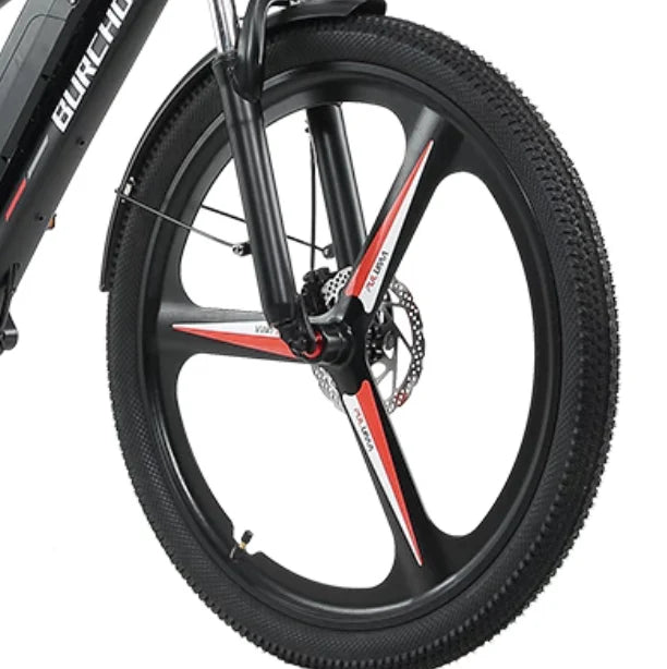 BURCHDA RX60 26" 500W Electric Mountai Power-Assisted Bike