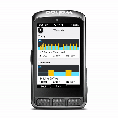 Wahoo ELEMENT ACE 無線 GPS 單車碼錶