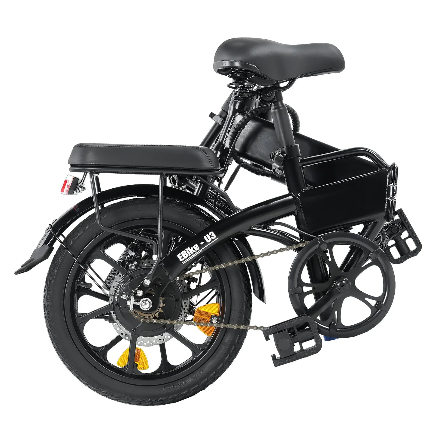 isinwheel U3 16" 36V 250W Electric Folding Bike E-Bike Power-Assisted Bicycle 