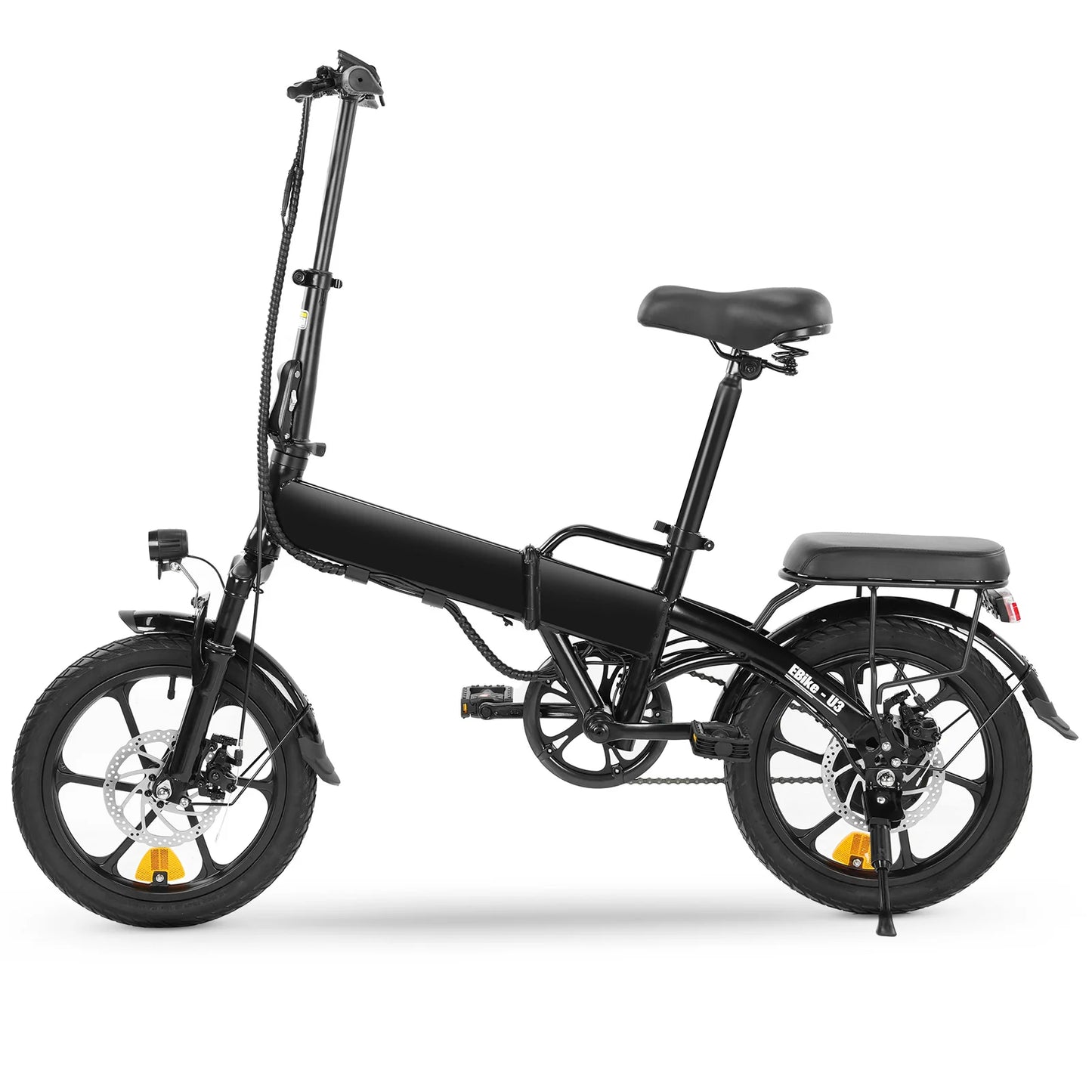 isinwheel U3 16" 36V 250W Electric Folding Bike E-Bike Power-Assisted Bicycle 