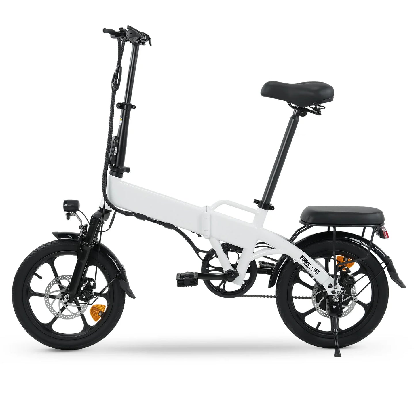 isinwheel U3 16" 36V 250W Electric Folding Bike E-Bike Power-Assisted Bicycle 