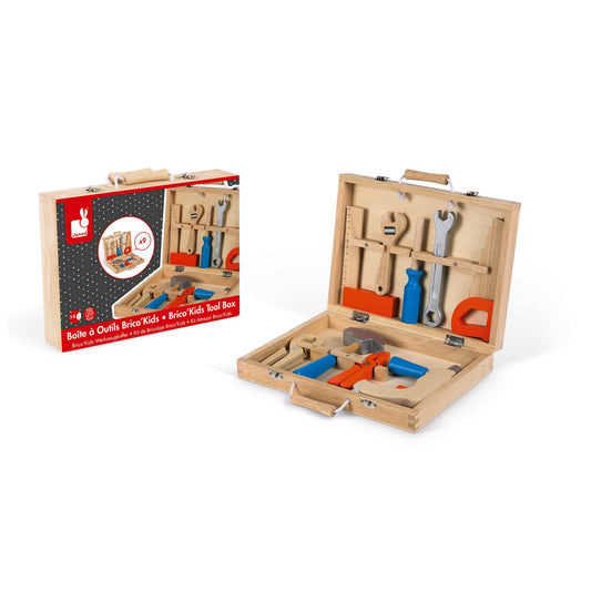🇫🇷 Janod Brico'kids Wooden Tool Box