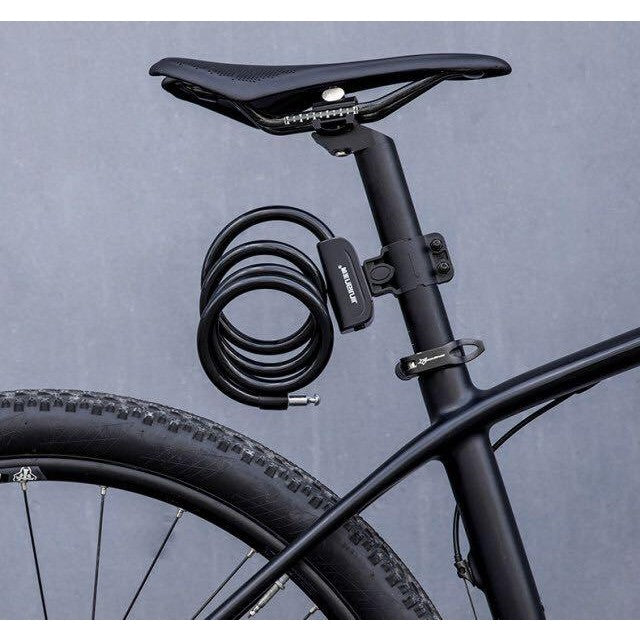 Rockbros Bicycle Lock Anti-theft Lock with Bicycle Lock Frame and Key Bicycle Bike Lock 