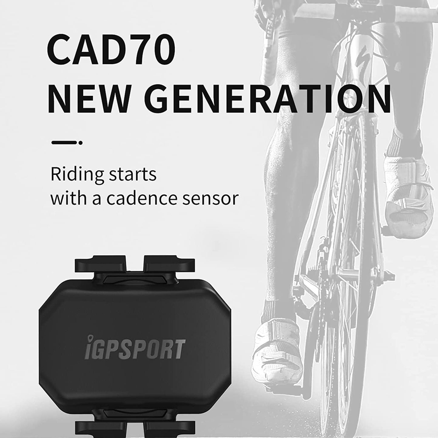 iGPSPORT Speed Cadence Sensor ANT+ & Bluetooth RPM Cycling SPD70 CAD70