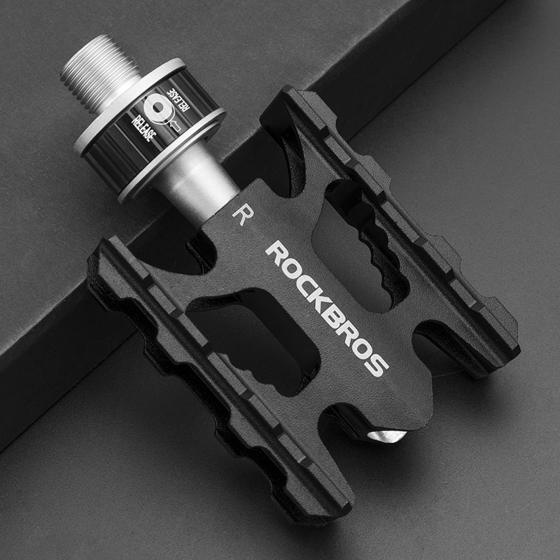 Rockbros aluminum alloy ultra-light quick release bicycle pedal CNC Aluminum Quick Release Pedals 