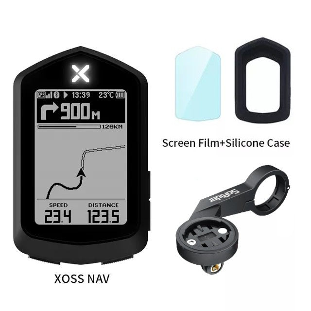 Xoss NAV Wireless Bike Computer Navigation Chinese-English Bilingual Positioning Waterproof GPS