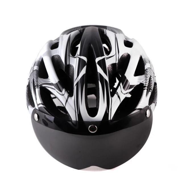 Cairbull ALLROAD  Adult All road Bike Helmet Rear LED Light Magnetic Sun Visor