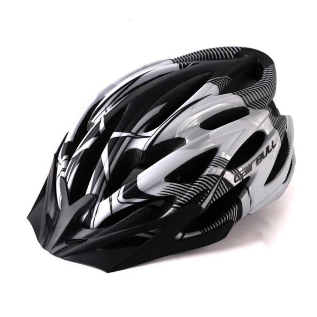 Cairbull ALLROAD  Adult All road Bike Helmet Rear LED Light Magnetic Sun Visor