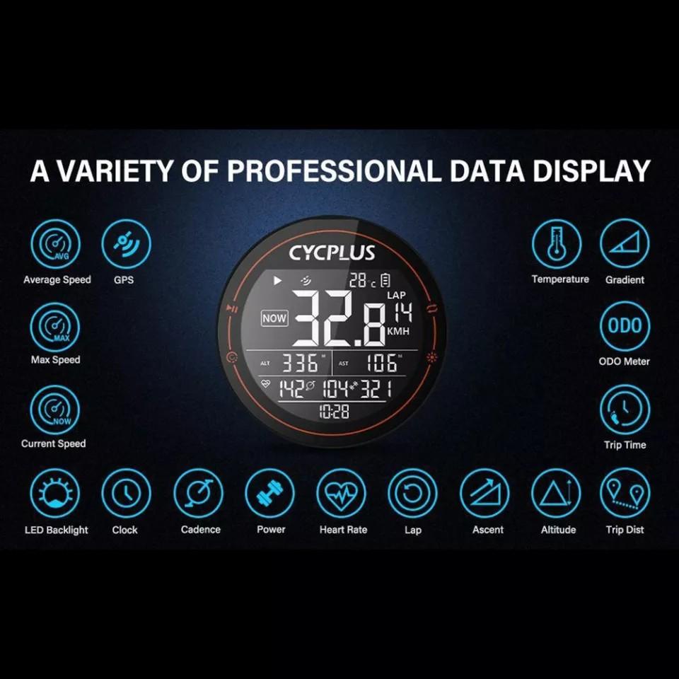CYCPLUS M2 Wireless Waterproof Bike Computer GPS 
