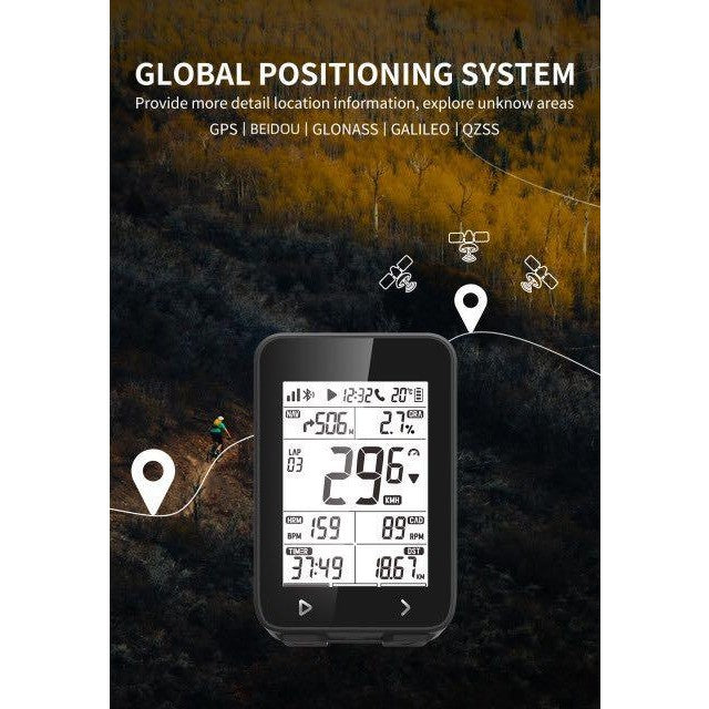 iGPSPORT iGS320 New Generation Wireless Bike Meter Car Meter/Meter Bluetooth ANT+ Connects to Wireless Bike GPS Computer